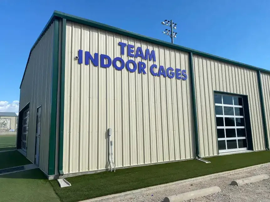 Team Indoor Cages building exterior